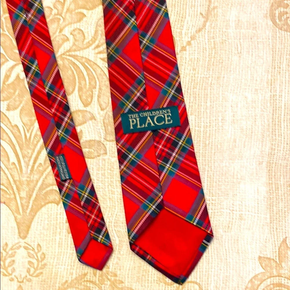 Children’s Place Plaid Tartan Child’s Tie